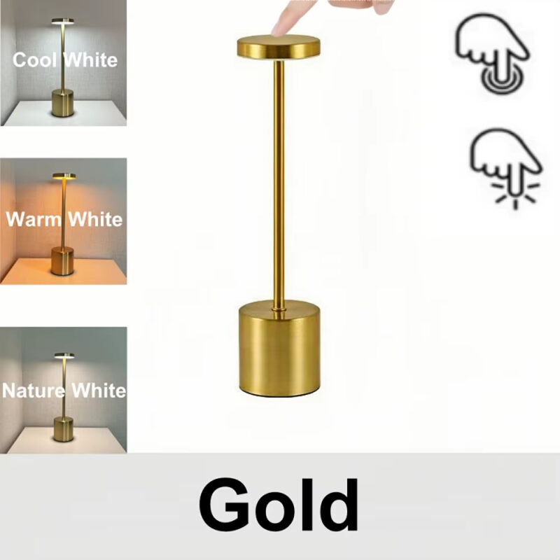 3 Colors LED Classic Table Lamp