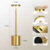 3 Colors LED Classic Table Lamp
