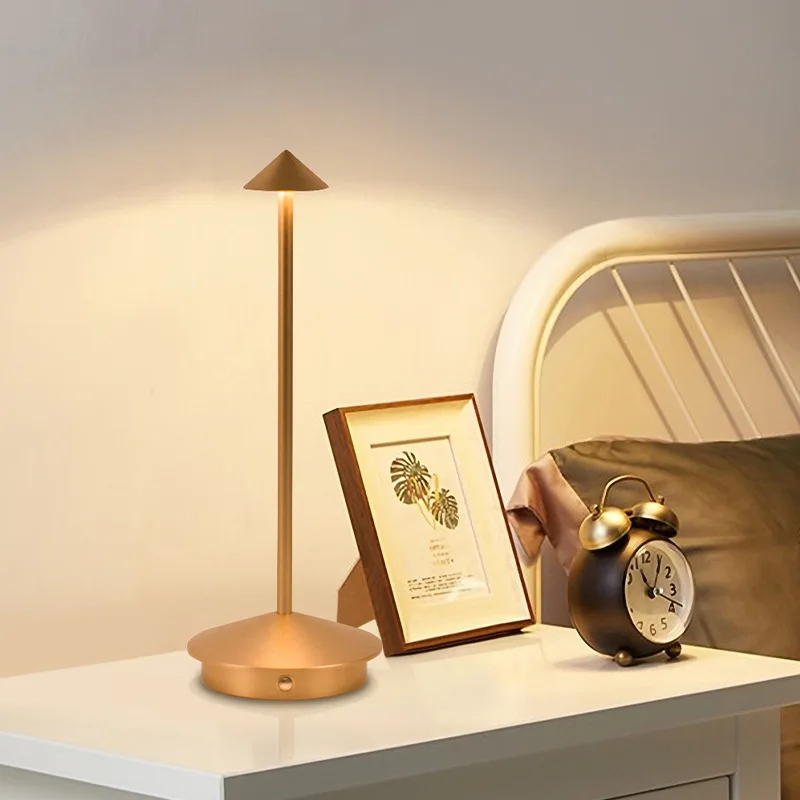 Creative Mushroom Cordless Rechargeable LED Table Lamp