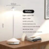Creative Mushroom Cordless Rechargeable LED Table Lamp