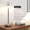 Creative Mushroom Cordless Rechargeable LED Table Lamp