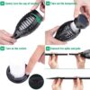 Solar Torch Lights Outdoor, Dancing Flame Flickering Flame Solar Lights, Waterproof Pathway Lights for Garden Yard Patio Landscape
