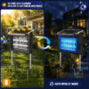 Outdoor Solar Bug Zapper