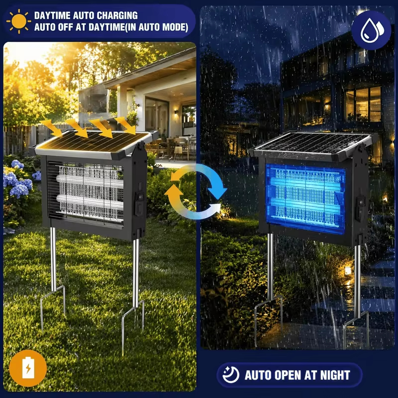 Outdoor Solar Bug Zapper