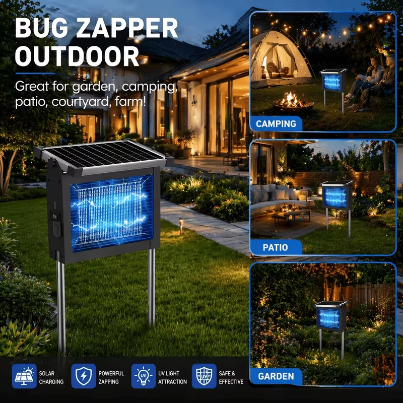 Outdoor Solar Bug Zapper