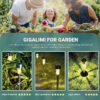 Solar Garden Lights Outdoor, Waterproof Solar Powered Lights for Yard Patio Landscape Pathway Walkway Decor