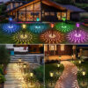 Solar Pathway Lights Outdoor, Waterproof Auto On/Off Solar Landscape Lights for Garden Yard Patio Walkway Driveway
