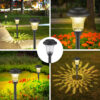Solar Pathway Lights Outdoor, Waterproof Auto On/Off Solar Landscape Lights for Garden Yard Patio Walkway Driveway
