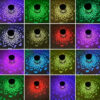 Solar Mandala Projection Wall Light, Decorative Outdoor LED Light Waterproof, Color Changing Mandala Solar Fence Light for Yard Garden Patio Backyard