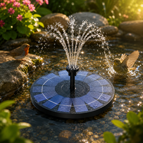 Outdoor Solar Fountain