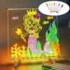 LED Note Board With Night Light
