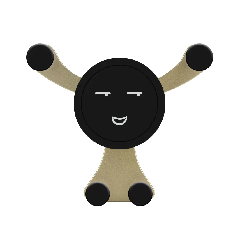 Smile Face Gravity Car Phone Mount