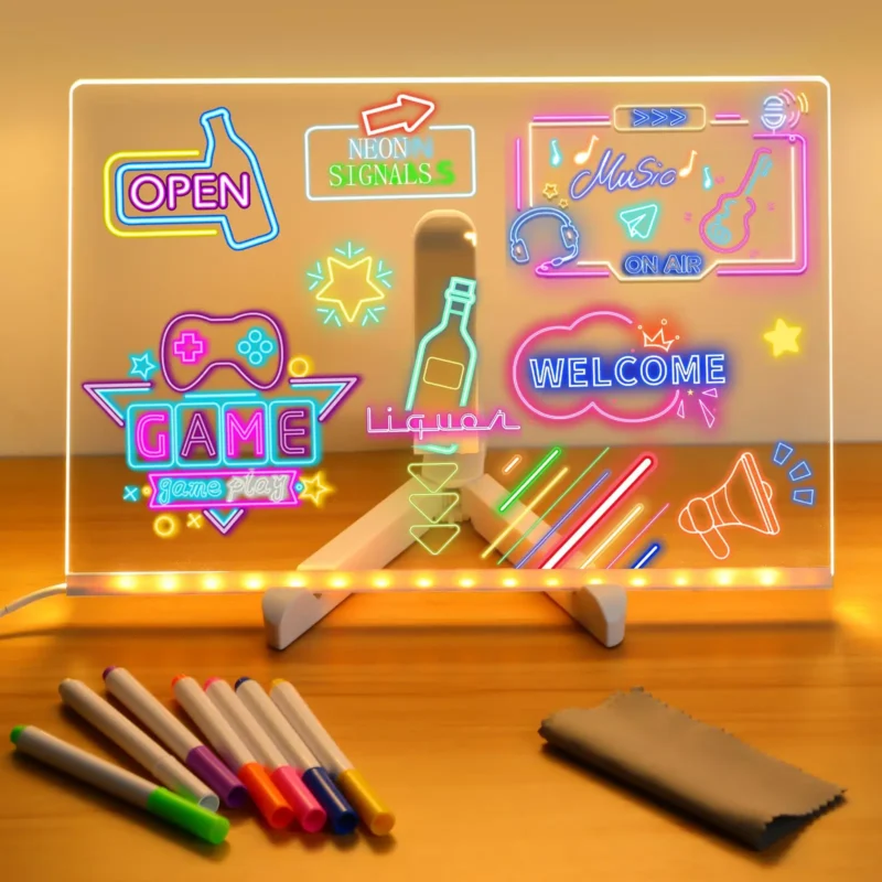 LED Note Board With Night Light