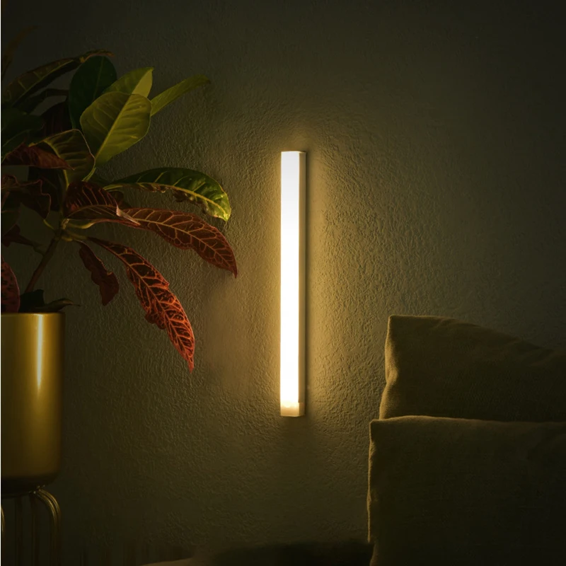 Rectangle Wireless LED Motion Sensor Night Light