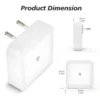 Square LED Portable Induction Night light