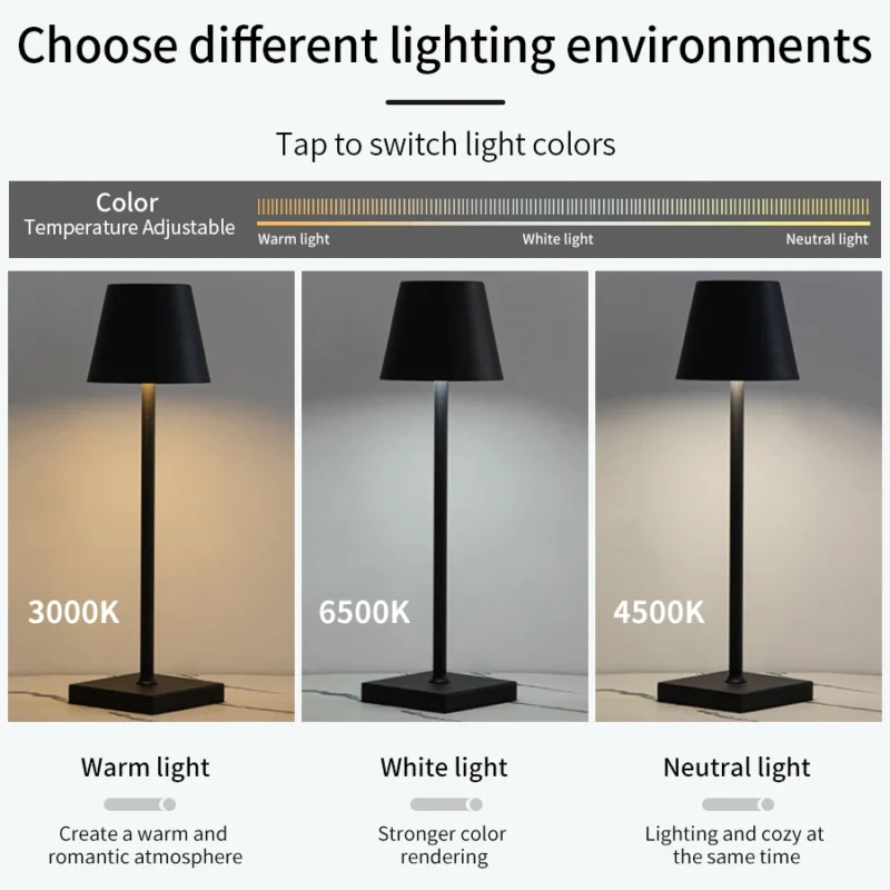 Rechargeable LED Table Lamp
