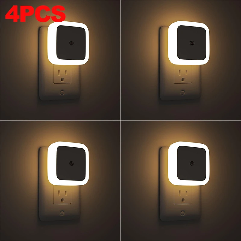 Square LED Portable Induction Night light