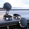 Round Foldable Magnetic Car Phone Mount