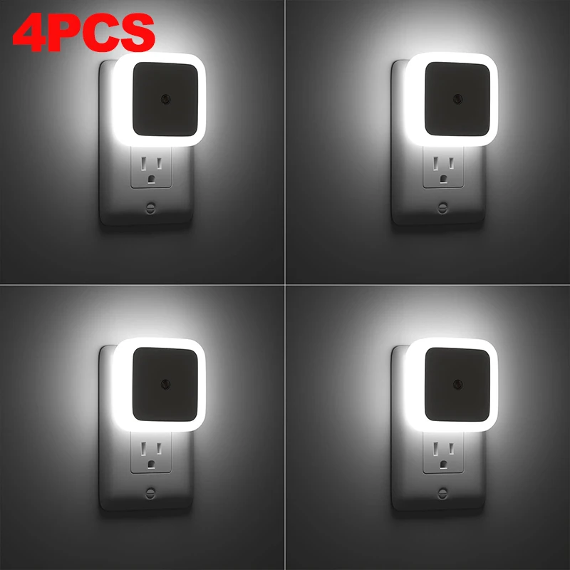 Square LED Portable Induction Night light