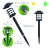 Solar Pathway Lights Outdoor, Waterproof Solar Walkway Lights for Garden Yard Driveway Walkway