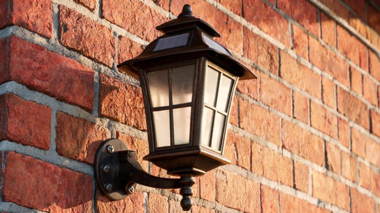 How to Install Solar Lights on Brick Surfaces: Mortar Joint Mounting