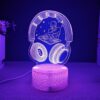 DJ Night Light – 3D LED Music Lamp, 10 Designs, USB Touch Control, Color-Changing Glow | Gifts for DJs, Music Producers & K-pop Fans