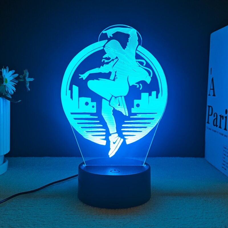 DJ Night Light – 3D LED Music Lamp, 10 Designs, USB Touch Control, Color-Changing Glow | Gifts for DJs, Music Producers & K-pop Fans