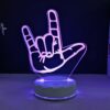 DJ Night Light – 3D LED Music Lamp, 10 Designs, USB Touch Control, Color-Changing Glow | Gifts for DJs, Music Producers & K-pop Fans