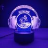 DJ Night Light – 3D LED Music Lamp, 10 Designs, USB Touch Control, Color-Changing Glow | Gifts for DJs, Music Producers & K-pop Fans