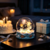 Sea Urchin Night Light – Ocean Wave Base & Warm Glow