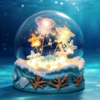 Sea Urchin Night Light – Ocean Wave Base & Warm Glow