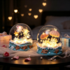 Sea Urchin Night Light – Ocean Wave Base & Warm Glow